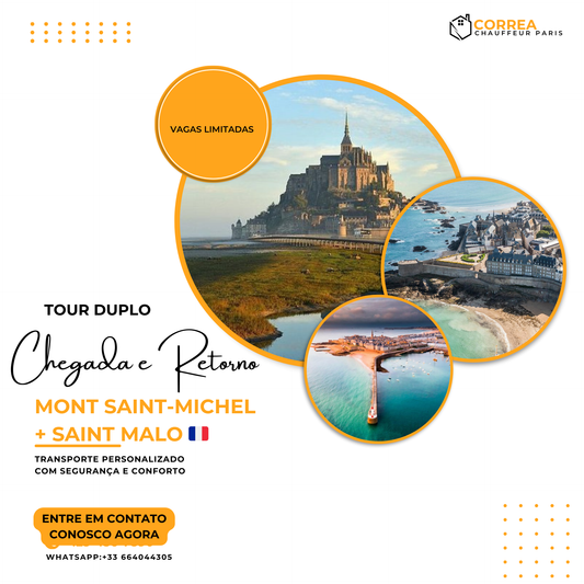 Tour Mont Saint Michel + Saint Malo