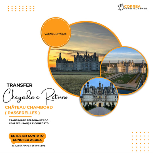 Tour Château Chambord ( Passerelles )