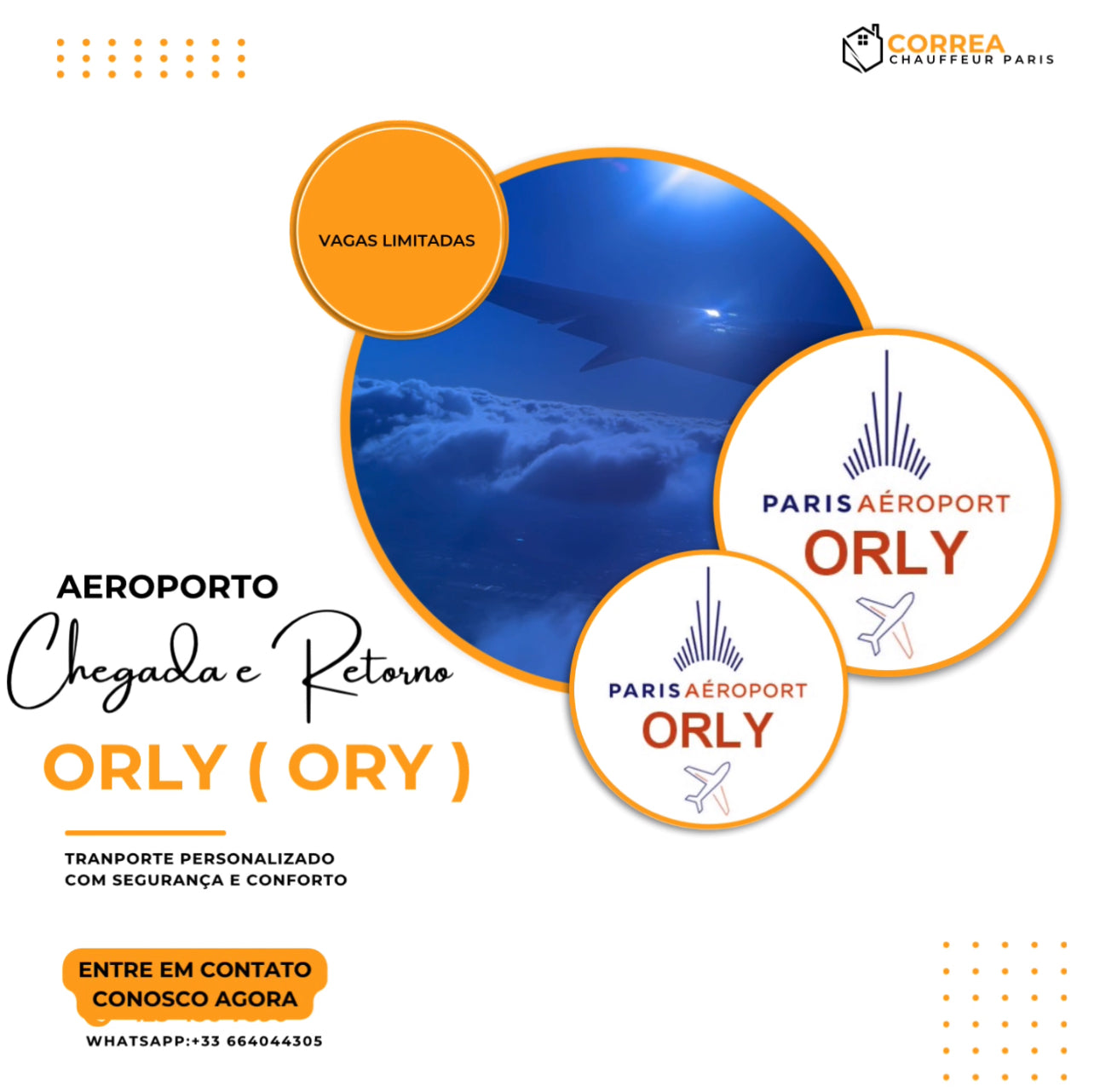 Transfer Aeroporto Orly ( ORY )