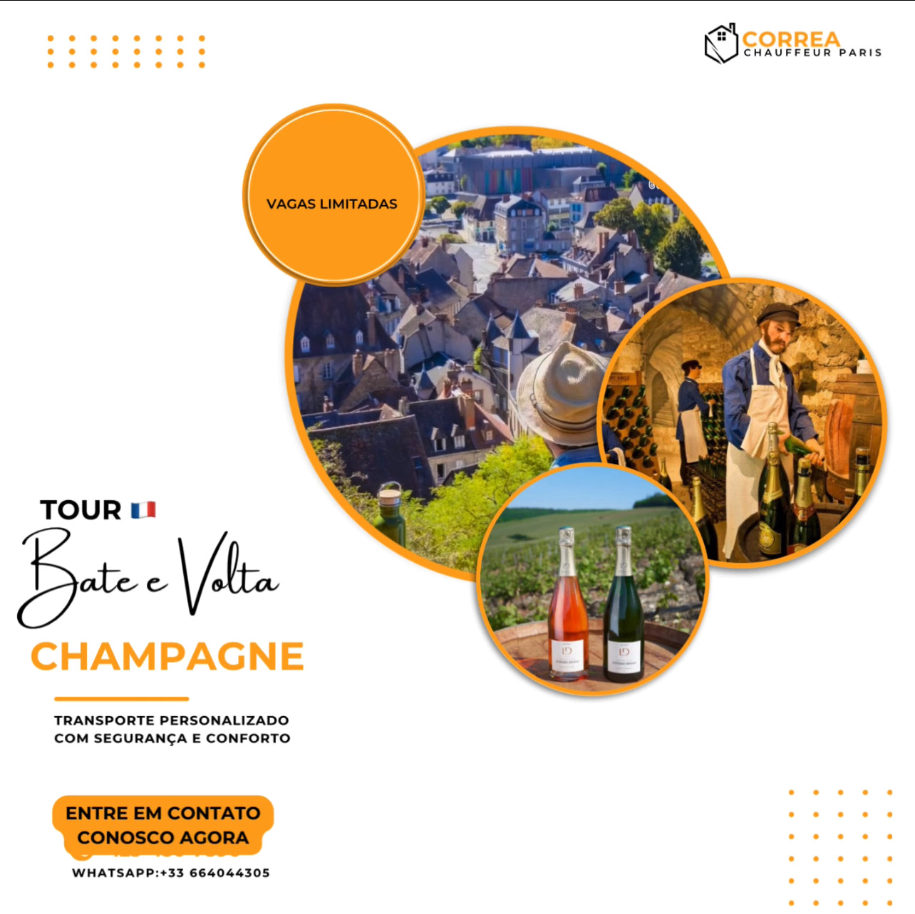 Tour Champagne( Região Champanhe  )